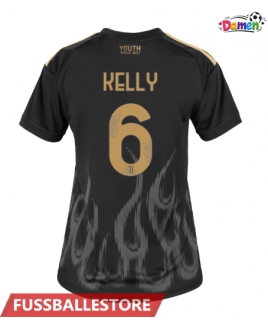 Günstige Juventus Lloyd Kelly #6 3rd trikot Damen 2026-27 Kurzarm